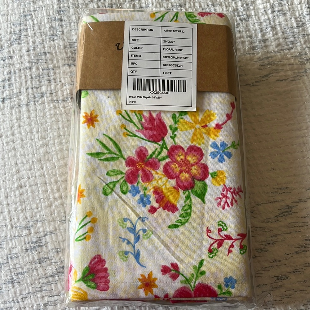 Napkins Floral